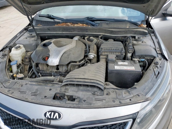 2014 Kia Optima SXL Turbo with VIN 5XXGR4A6XEG318048, listed as a Copart auction lot 58435035 with 130,799 mi miles and Salvage title. Bid and sale history available at DreamBid. Image 11.