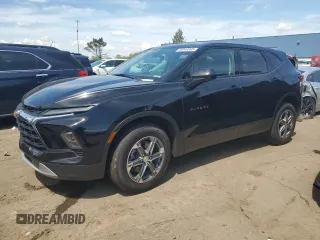 2024 Chevrolet Blazer LT with VIN 3GNKBCR40RS256047, listed as a Copart auction lot 56043895 with 12,633 mi miles and Clean title. Bid and sale history available at DreamBid. Image 1.