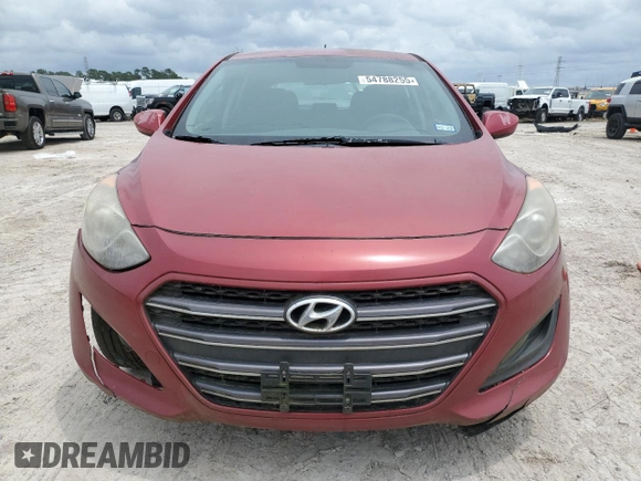 2017 Hyundai Elantra GT with VIN KMHD35LH6HU351986, listed as a Copart auction lot 54788255 with 188,762 mi miles and Clean Title. Bid and sale history available at carsss.com. Image 5.