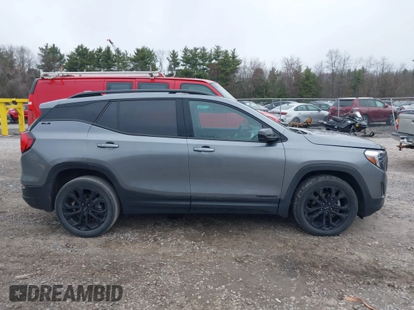 2021 GMC Terrain SLE z VIN 3GKALTEV0ML348850, wystawiony jako IAAI lot #42010978 z przebiegiem 40 146 mil mil oraz . Historia ofert i sprzedaży dostępna na DreamBid. Obrazek 13.