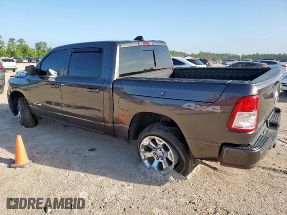 2019 Ram 1500 Big Horn с VIN 1C6SRFFT8KN719898, выставлен на аукционе Copart как лот 62177255 с пробегом 68 637 миль миль и Списание • Salvage title. История ставок и продаж доступна на DreamBid. Изображение 2.