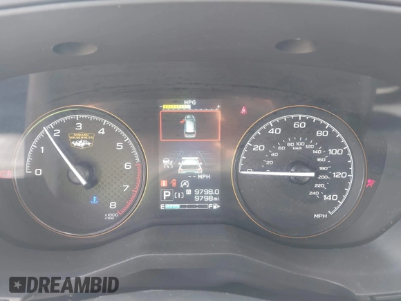 2024 Subaru Forester Wilderness with VIN JF2SKAJC1RH414549, listed as a IAAI auction lot 42169132 with 9,798 mi miles and . Bid and sale history available at DreamBid. Image 7.