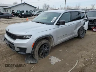 2024 Jeep Grand Cherokee Altitude X with VIN 1C4RJKAGXR8571604, listed as a Copart auction lot 44557025 with 15,943 mi miles and Salvage title. Bid and sale history available at DreamBid. Image 1.