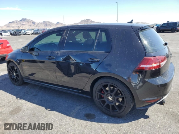 2015 Volkswagen Golf GTI Autobahn w/Performance Pkg with VIN 3VW447AU0FM100537, listed as a Copart auction lot 50568135 with 116,555 mi miles and Salvage Title. Bid and sale history available at carsss.com. Image 2.