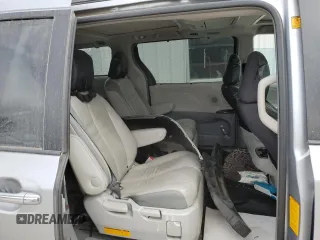 2012 Toyota Sienna XLE with VIN 5TDDK3DCXCS037172, listed as a Copart auction lot 48999165 with 0 mi miles and Salvage Title. Bid and sale history available at carsss.com. Image 12.