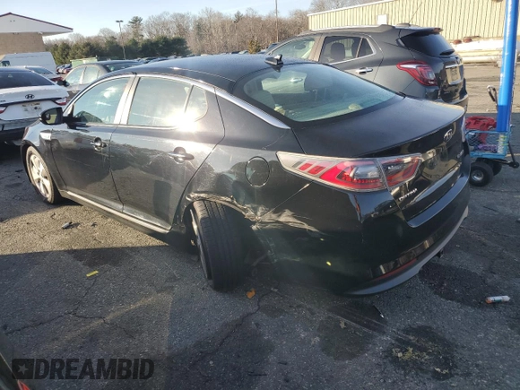 2015 Kia Optima Hybrid EX with VIN KNAGN4AD4F5091212, listed as a Copart auction lot 79506883 with 96,620 mi miles and Salvage Title. Bid and sale history available at carsss.com. Image 2.