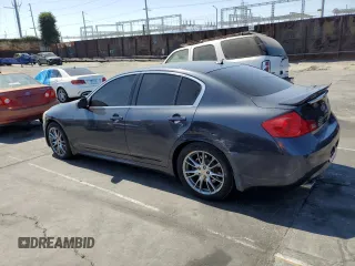 2007 Infiniti G35 Journey with VIN JNKBV61E37M717985, listed as a Copart auction lot 72653114 with 180,136 mi miles and Salvage Title. Bid and sale history available at DreamBid. Image 2.