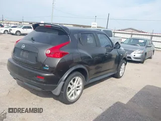 2013 Nissan Juke S with VIN JN8AF5MR1DT211984, listed as a IAAI auction lot 41612762 with 171,841 mi miles. Bid and sale history available at carsss.com. Image 4.