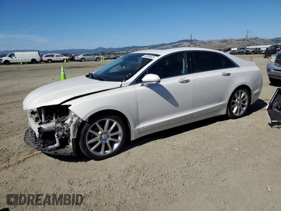 2016 Lincoln MKZ z VIN 3LN6L2G90GR600752, wystawiony jako Copart lot #56599625 z przebiegiem 73 275 mil mil oraz Szkoda całkowita • Salvage title. Historia ofert i sprzedaży dostępna na DreamBid. Obrazek 1.