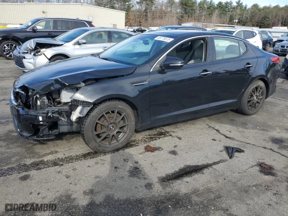 2015 Kia Optima EX with VIN 5XXGN4A79FG405574, listed as a Copart auction lot 49775615 with 108,778 mi miles and Salvage Title. Bid and sale history available at carsss.com. Image 1.