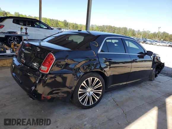 2013 Chrysler 300 with VIN 2C3CCABG2DH504253, listed as a Copart auction lot 53128945 with 192,102 mi miles and Salvage Title. Bid and sale history available at carsss.com. Image 3.