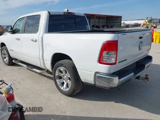 2019 Ram 1500 Big Horn/Lone Star with VIN 1C6RRFFG4KN790971, listed as a IAAI auction lot 41688790 with 63,366 mi miles. Bid and sale history available at carsss.com. Image 3.