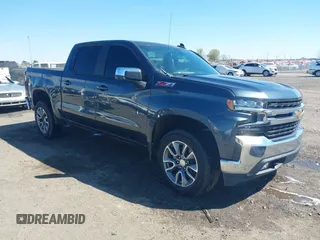 2019 Chevrolet Silverado 1500 LT with VIN 1GCUYDED0KZ415444, listed as a IAAI auction lot 41855603 with 87,088 mi miles. Bid and sale history available at carsss.com. Image 1.
