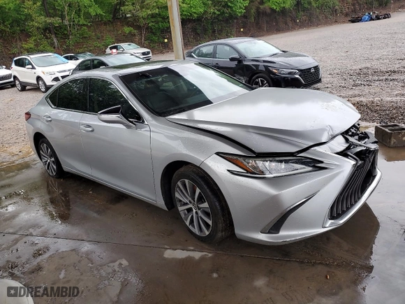 2019 Lexus ES with VIN 58ABZ1B15KU032632, listed as a Copart auction lot 50204075 with 122,766 mi miles and Clean Title. Bid and sale history available at carsss.com. Image 4.