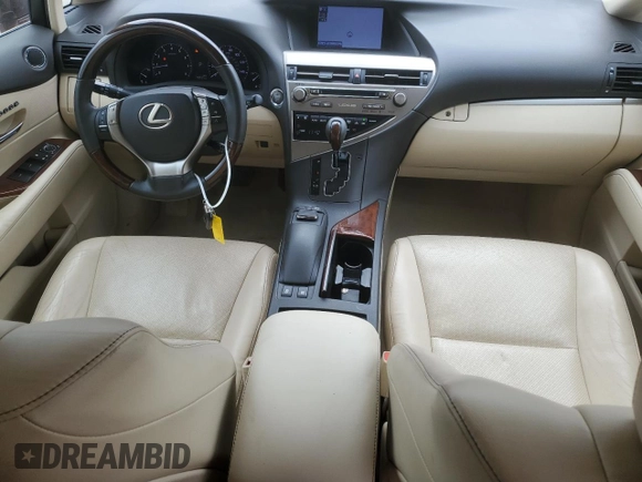 2015 Lexus RX 350 with VIN 2T2BK1BA1FC295585, listed as a Copart auction lot 52900495 with 78,037 mi miles and Salvage Title. Bid and sale history available at DreamBid. Image 8.