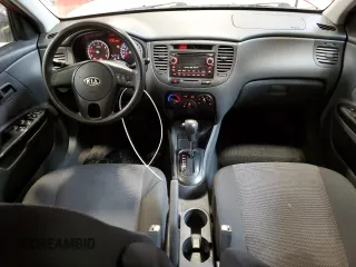 2010 Kia Rio with VIN KNADH4B39A6691792, listed as a Copart auction lot 80043064 with 161,139 mi miles and Salvage Title. Bid and sale history available at DreamBid. Image 8.