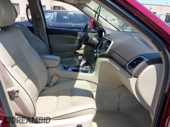 2017 Jeep Grand Cherokee Overland with VIN 1C4RJFCTXHC676236, listed as a IAAI auction lot 42164645 with 94,658 mi miles and . Bid and sale history available at DreamBid. Image 5.