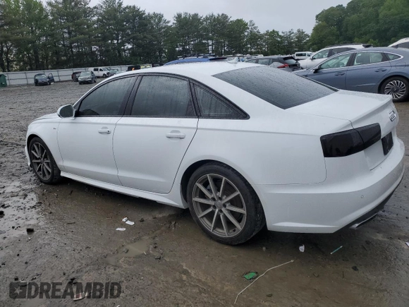 2018 Audi A6 Premium Plus with VIN WAUG8AFCXJN045091, listed as a Copart auction lot 58022345 with 70,815 mi miles and Salvage title. Bid and sale history available at DreamBid. Image 2.