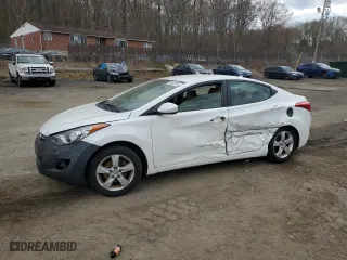 2011 Hyundai Elantra GLS PZEV with VIN 5NPDH4AE4BH008796, listed as a Copart auction lot 48907815 with 0 mi miles and Salvage Title. Bid and sale history available at carsss.com. Image 1.