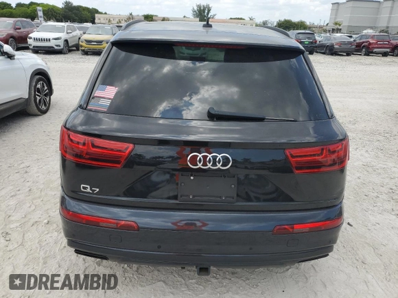 2019 Audi Q7 Prestige z VIN WA1VAAF79KD003515, wystawiony jako Copart lot #56476375 z przebiegiem 55 027 mil mil oraz Nie do naprawy • Non repairable. Historia ofert i sprzedaży dostępna na DreamBid. Obrazek 6.