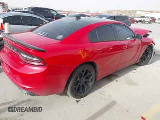 2015 Dodge Charger SXT with VIN 2C3CDXHG0FH827503, listed as a IAAI auction lot 41728214 with Not Provided miles and . Bid and sale history available at DreamBid. Image 4.