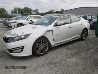 2013 Kia Optima SX z VIN 5XXGR4A62DG118828, wystawiony jako Copart lot #56252725 z przebiegiem 176 359 mil mil oraz Szkoda całkowita • Salvage title. Historia ofert i sprzedaży dostępna na DreamBid. Obrazek 1.