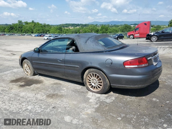 2005 Chrysler Sebring Touring with VIN 1C3EL55R55N625039, listed as a Copart auction lot 58078465 with 158,906 mi miles and Clean title. Bid and sale history available at DreamBid. Image 2.