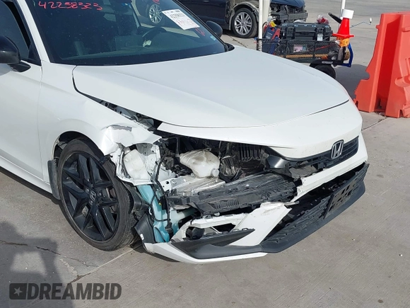 2023 Honda Civic Sport with VIN 2HGFE2F54PH521840, listed as a IAAI auction lot 42258323 with Not provided miles and . Bid and sale history available at DreamBid. Image 6.