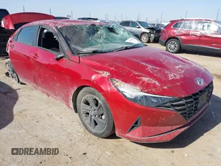 2021 Hyundai Elantra SEL z VIN KMHLM4AG7MU093212, wystawiony jako IAAI lot #42087419 z przebiegiem 67 109 mil mil oraz . Historia ofert i sprzedaży dostępna na DreamBid. Obrazek 1.