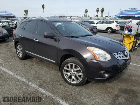 2012 Nissan Rogue SV with VIN JN8AS5MV1CW403508, listed as a Copart auction lot 87453304 with 177,818 mi miles and Salvage Title. Bid and sale history available at carsss.com. Image 4.