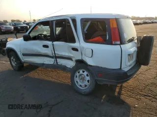 1999 Honda CR-V LX with VIN JHLRD1848XC027046, listed as a Copart auction lot 64091164 with 144,844 mi miles and Salvage Title. Bid and sale history available at carsss.com. Image 2.