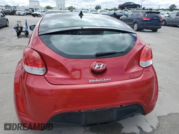 2013 Hyundai Veloster w/Gray Int with VIN KMHTC6AD4DU121925, listed as a Copart auction lot 52080705 with 88,601 mi miles and Salvage Title. Bid and sale history available at carsss.com. Image 6.