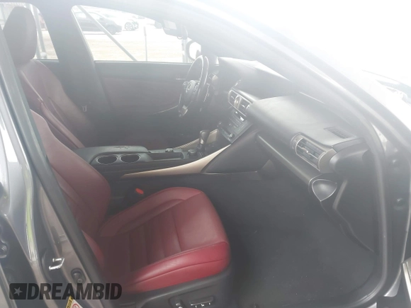 2016 Lexus IS 200t with VIN JTHBA1D21G5035570, listed as a IAAI auction lot 41593624 with 105,100 mi miles and . Bid and sale history available at carsss.com. Image 5.