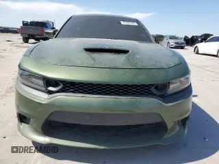 2019 Dodge Charger Scat Pack with VIN 2C3CDXGJ7KH721346, listed as a Copart auction lot 53302395 with Not provided miles and Salvage title. Bid and sale history available at DreamBid. Image 5.