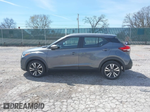 2019 Nissan Kicks S with VIN 3N1CP5CU9KL566347, listed as a IAAI auction lot 41851696 with 40,801 mi miles and . Bid and sale history available at carsss.com. Image 14.