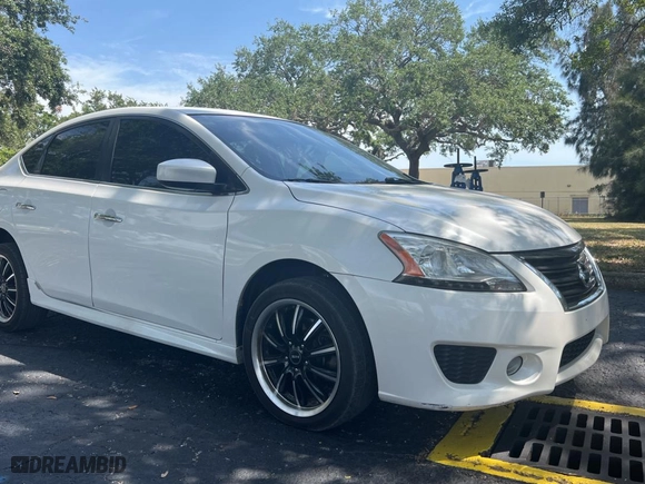 2013 Nissan Sentra SR with VIN 3N1AB7AP8DL710522, listed as a Copart auction lot 54403485 with 112,632 mi miles and Clean Title. Bid and sale history available at carsss.com. Image 1.
