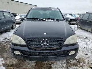 2005 Mercedes-Benz M-Class 3.7L with VIN 4JGAB57E45A539098, listed as a Copart auction lot 51529255 with 186,492 mi miles and Salvage Title. Bid and sale history available at carsss.com. Image 5.