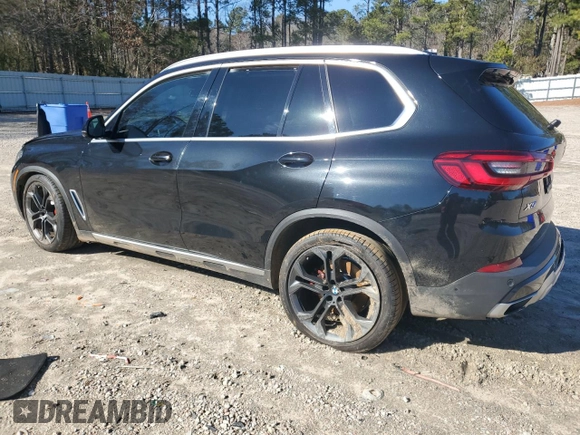 2019 BMW X5 xDrive40i with VIN 5UXCR6C51KLL33952, listed as a Copart auction lot 44620695 with 0 mi miles and Salvage Title. Bid and sale history available at carsss.com. Image 2.