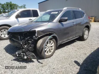 2017 Nissan Rogue SV with VIN 5N1AT2MVXHC897394, listed as a Copart auction lot 57655995 with 71,932 mi miles and Salvage title. Bid and sale history available at DreamBid. Image 1.