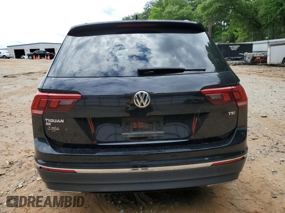 2018 Volkswagen Tiguan SEL with VIN 3VV3B7AX0JM051154, listed as a Copart auction lot 58867035 with 64,945 mi miles and Salvage title. Bid and sale history available at DreamBid. Image 6.