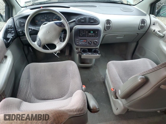 1999 Dodge Caravan SE with VIN 2B4GP44G2XR172827, listed as a Copart auction lot 80656604 with 157,636 mi miles and Salvage Title. Bid and sale history available at carsss.com. Image 8.