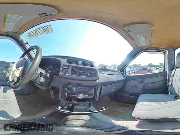 1998 Nissan Frontier XE with VIN 1N6DD21S8WC386978, listed as a Copart auction lot 58776015 with Not provided miles and Clean title. Bid and sale history available at DreamBid. Image 15.