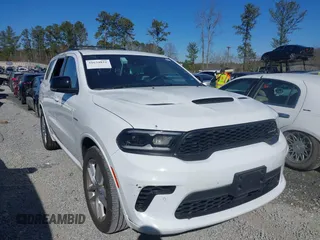 2024 Dodge Durango R/T Plus with VIN 1C4SDJCT3RC143917, listed as a IAAI auction lot 41634822 with Not provided miles and . Bid and sale history available at DreamBid. Image 1.