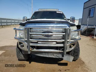 2013 Ford F-250 XL with VIN 1FT7W2B61DEB63274, listed as a Copart auction lot 54509595 with 121,843 mi miles and Salvage title. Bid and sale history available at DreamBid. Image 5.