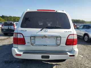 2004 Lexus LX 470 with VIN JTJHT00W243539249, listed as a Copart auction lot 70493974 with 181,155 mi miles and Clean Title. Bid and sale history available at DreamBid. Image 6.