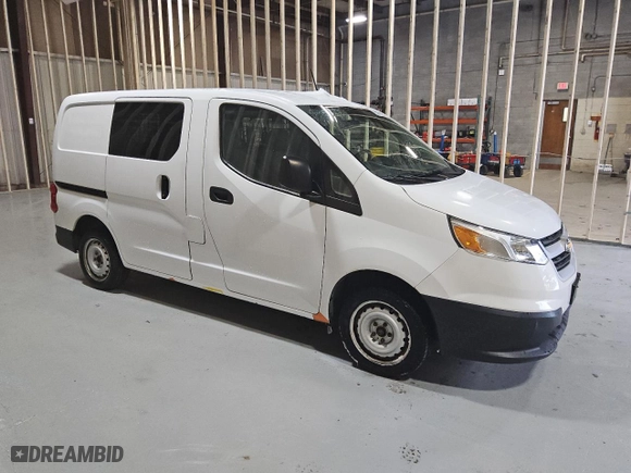 2017 Chevrolet City Express Cargo Van LT with VIN 3N63M0ZN5HK719620, listed as a Copart auction lot 87250724 with 107,475 mi miles and Clean Title. Bid and sale history available at carsss.com. Image 4.
