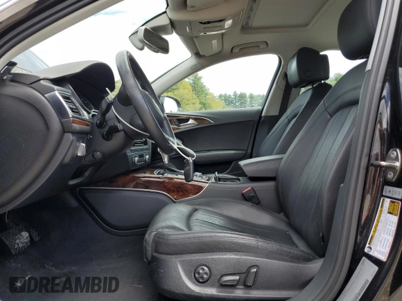 2014 Audi A6 Prestige with VIN WAUHMAFC0EN046966, listed as a Copart auction lot 56221765 with 112,042 mi miles and Clean title. Bid and sale history available at DreamBid. Image 7.