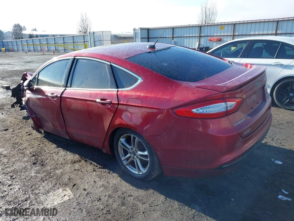 2015 Ford Fusion Titanium Hybrid with VIN 3FA6P0RU2FR199207, listed as a IAAI auction lot 41331947 with 1 mi miles. Bid and sale history available at carsss.com. Image 3.