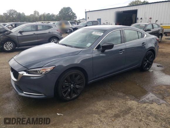 2021 Mazda 6 Grand Touring Reserve with VIN JM1GL1WY2M1602598, listed as a Copart auction lot 78228134 with 23,381 mi miles and Clean Title. Bid and sale history available at DreamBid. Image 1.