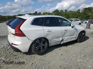 2019 Volvo XC60 Momentum with VIN YV4A22RK4K1371607, listed as a Copart auction lot 74207784 with 104,833 mi miles and Salvage title. Bid and sale history available at DreamBid. Image 3.